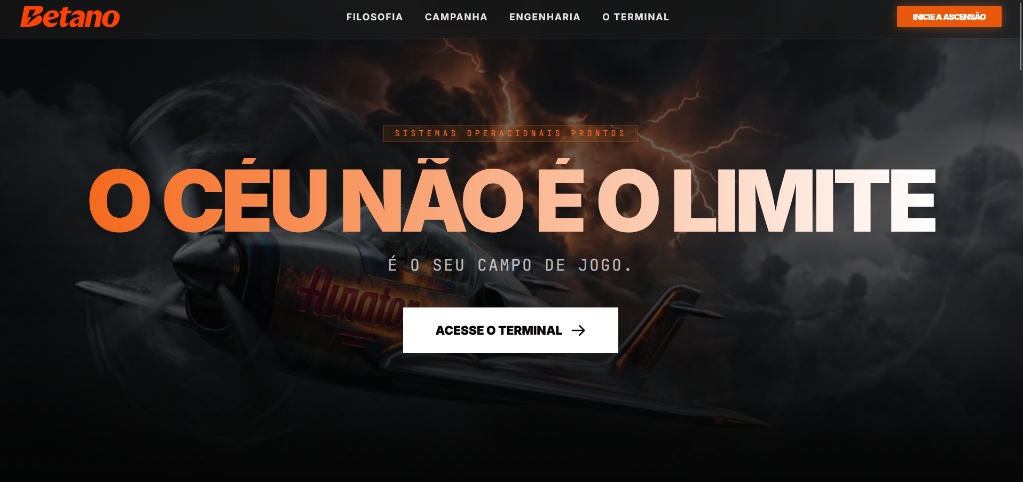 Landing Page Aviator Hero