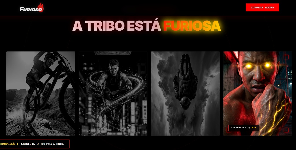 Landing Page Furioso Middle