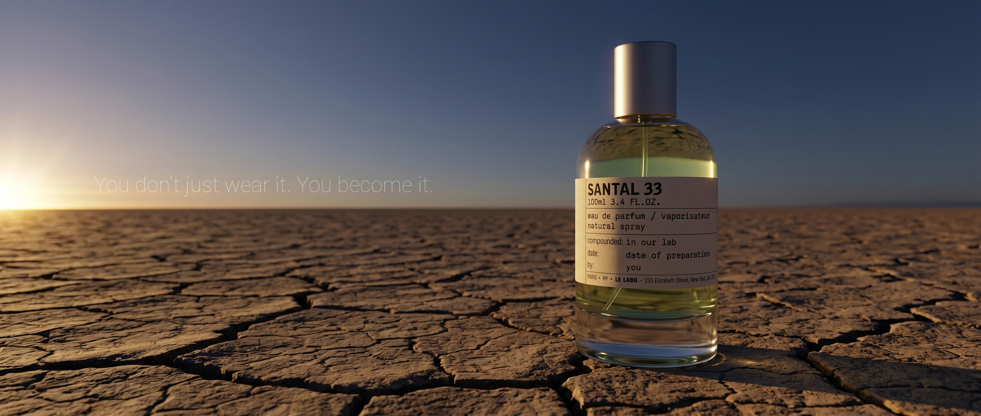 Santal 33 Key Visual