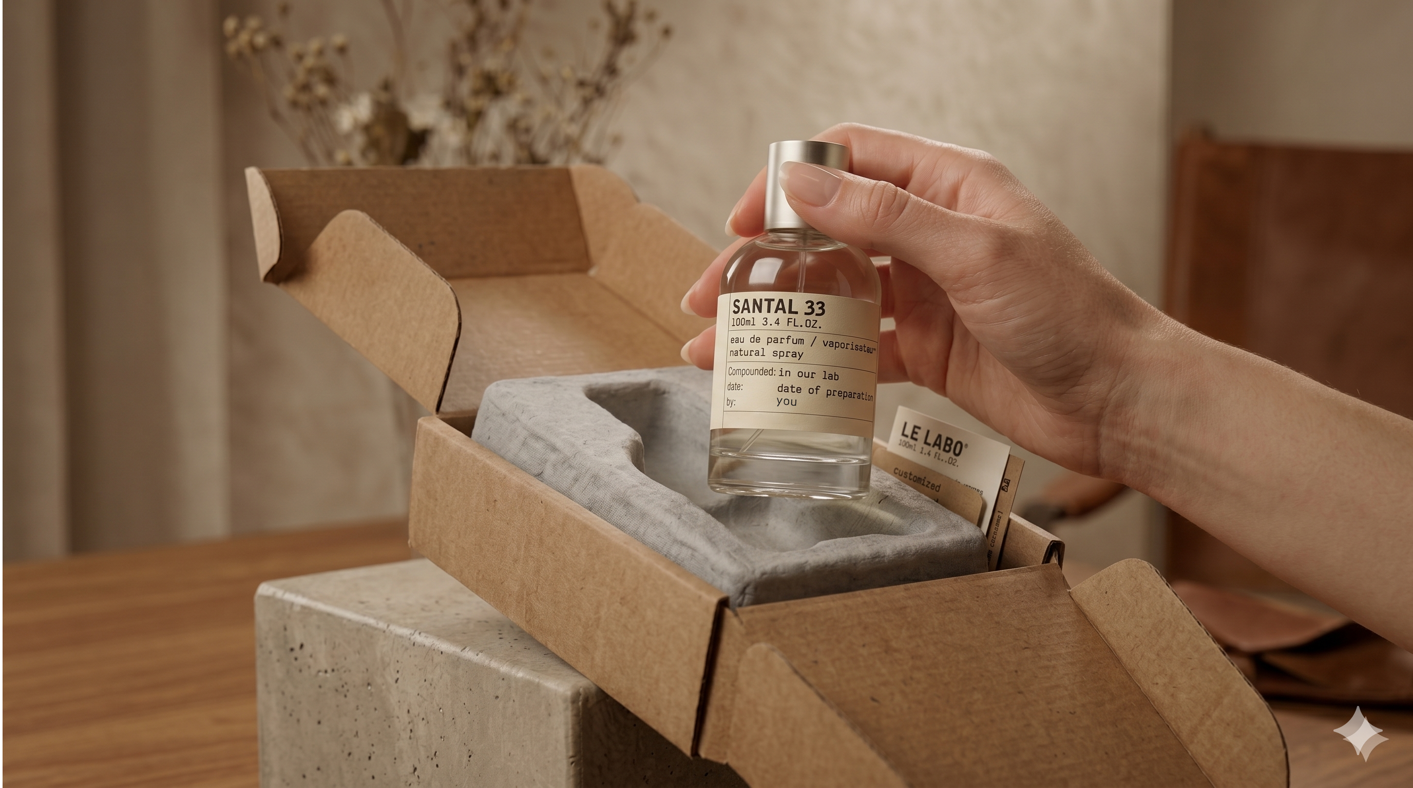 Santal 33 Unboxing Ritual