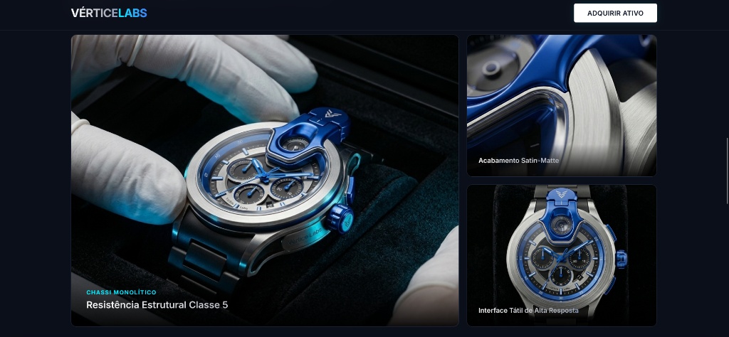 Landing Page Vértice Hero